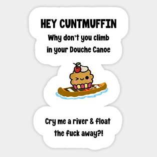 Douche Canoe Sticker
